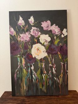 Floral Canvas Wall Art