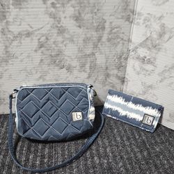 Cinda B Small Shoulder Bag And Slim Wallet