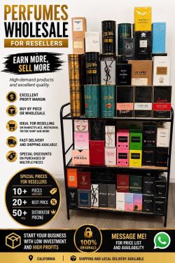 COLOGNES FOR USE PERSONAL OR IF YOU WANT TO STAR RESELLING LMK