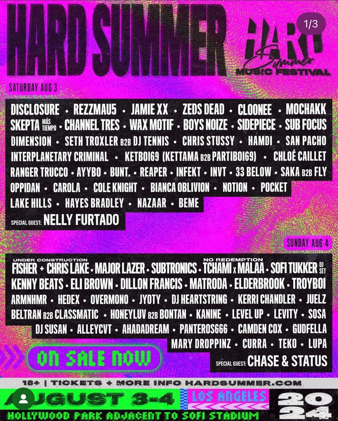 Hard Summer - 2 Day VIP