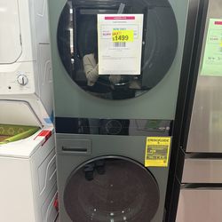 LG WashTower in Nature Green