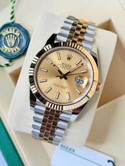Brand New Rolex Datejust w/ Champagne Dial