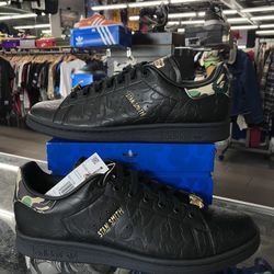 Adidas Stan Smith Bape 30th Anniversary Black