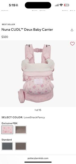 nuna , baby carrier