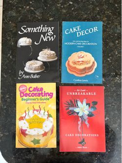 Cake decorating books