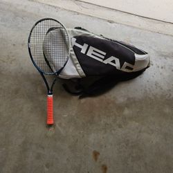 HEAD Tennis Racket and Bag