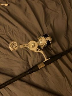 Carbon Surf Spinning Rod with vsb150sx2