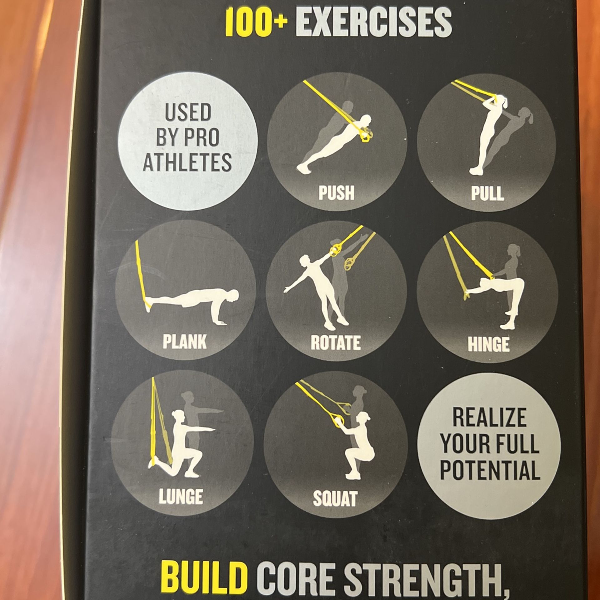 Printable Trx Workout Printable Power Rope Exercises Trx Suspension  Training Kit 14 Pack