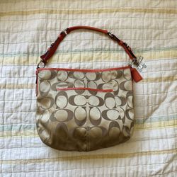 Coral Coach Purse 