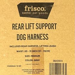 Rear Lift, Support, Dog Harness
