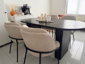Dark Wood Dining Table (no chairs)
