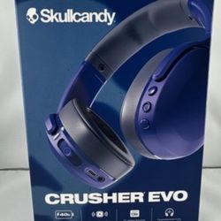 Skullcandy Crusher Evo wireless headphones.