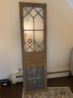 Farmhouse Style Wall Hanging /Leaner mirror