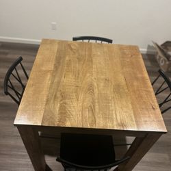 Dining Table With 4 Chairs