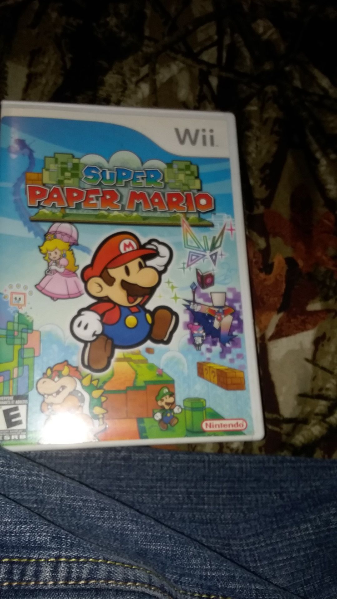 Super Paper Mario Nintendo Wii complete in box