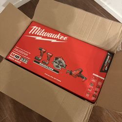 Milwaukee M18 4-Tool Brushless Kit (Brand New)