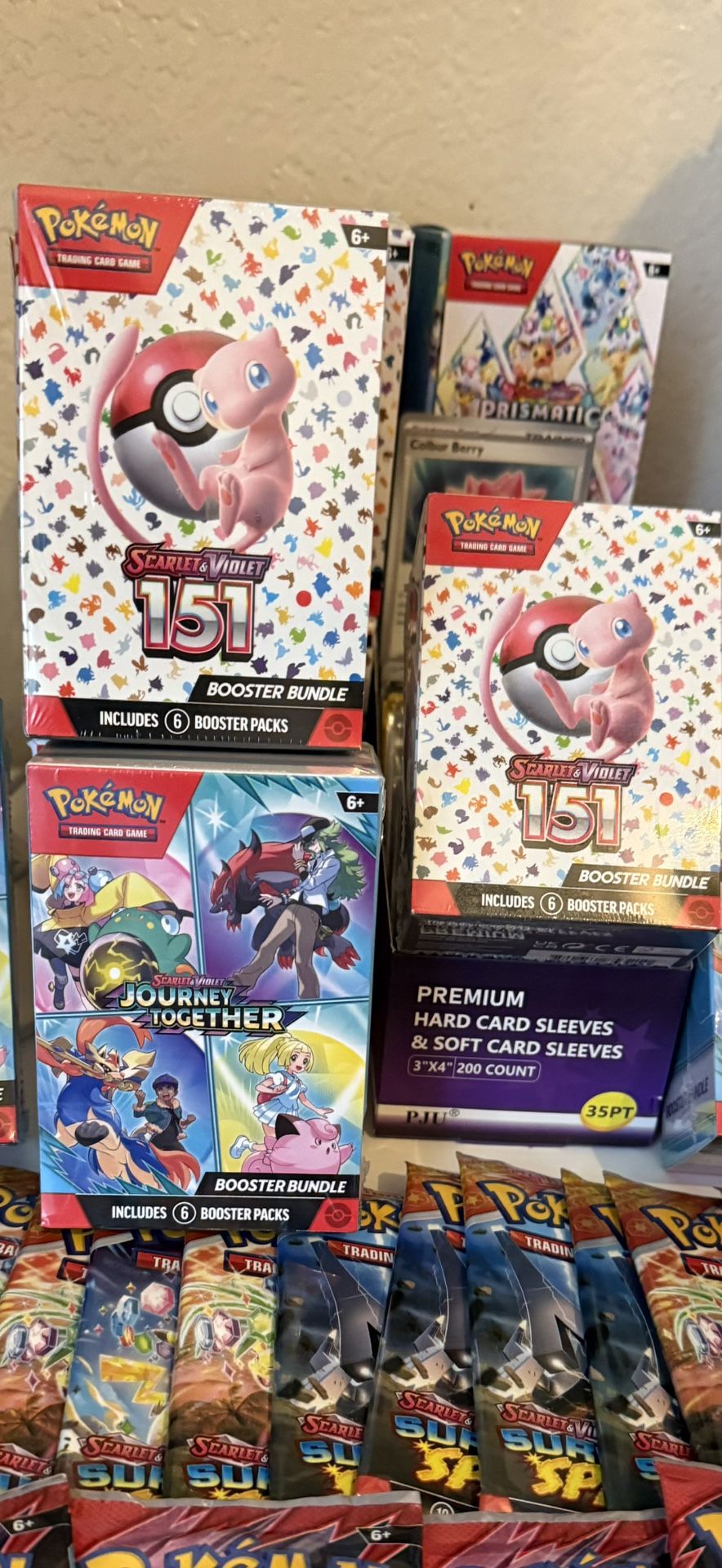 Sealed 151 Booster bundles (Pokemon cards)