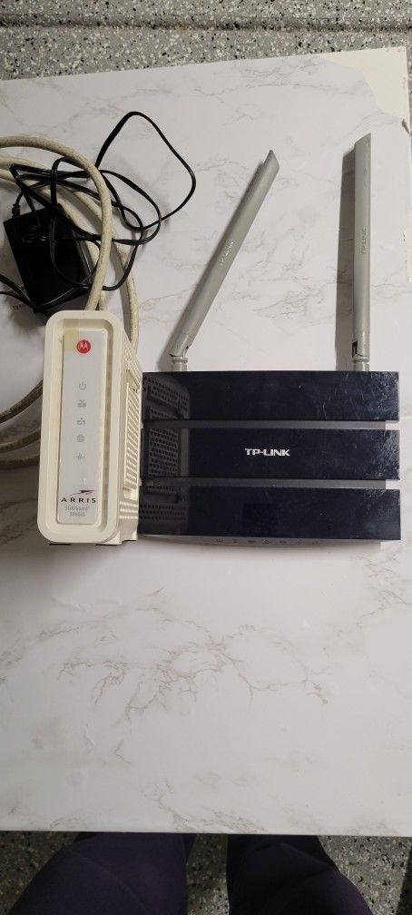 Tplink Archer Router And Arris Surfboard Modem