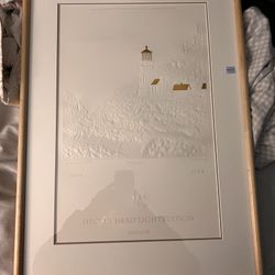 HECETA HEAD LIGHTSTATION 100th ANNIVERSARY PRINT 569/2000