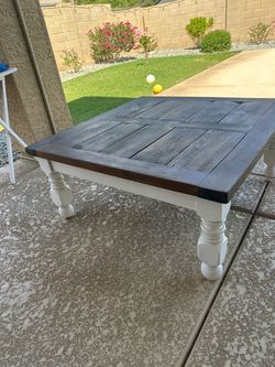 Coffee table solid wood