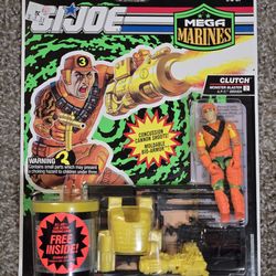 Vintage Hasbro G.I. Joe Mega Marines Clutch