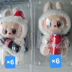 Limited Edition Rare Coke Labubu keychain from Popmart