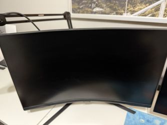 SAMSUNG 32” Odyssey G7 Series WQHD (2560x1440) Curved Gaming Monitor, 240Hz, 1ms, HDMI, G-Sync, FreeSync Premium Pro,