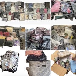 SHEIN TARGET AMAZON WOMENS’ MEN’S KIDS MIXED SIZE LOT BRAND NEW MYSTERY BOXES 360 ITEMS