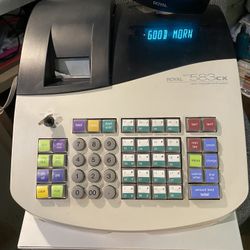 Royal Alpha 583cx Cash Management Register With Keys