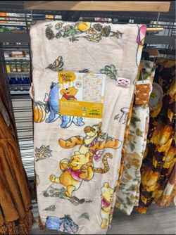 Disney Winnie the Pooh Plush Throw Blanket