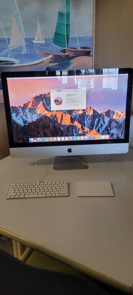 27" iMac W/ Bluetooth Keyboard&Mouse (2009)