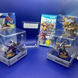 Star Fox And Falco Amiibo 