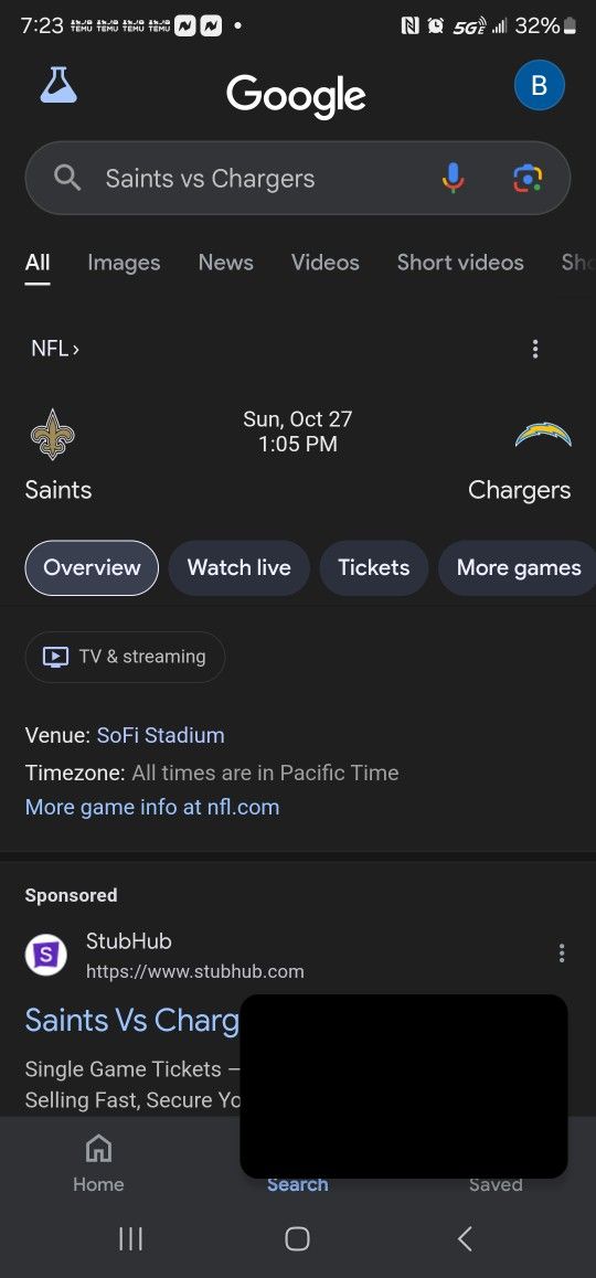 2 Chargers Tickets And Tailgate Parking
