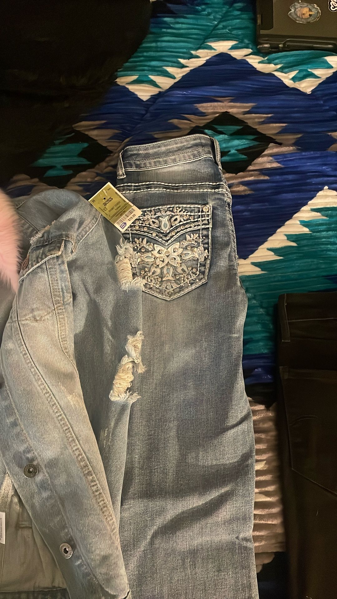 2 Brand New Jeans Size 26 Semi Worn Levi Size 26 And Levi Jacket