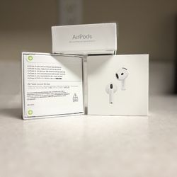 New Apple 4th Generation Wireless Earbuds with Active Noise Cancellation ANC