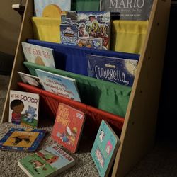 Montessori Book Shelf, Stand For Books