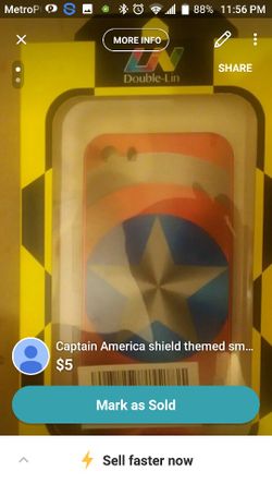 iPhone phone case ( captian America )