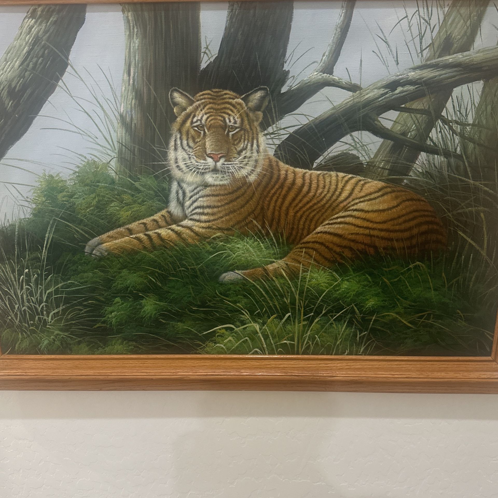 Original Oil Painting Of Tiger for Sale in Scottsdale, AZ OfferUp
