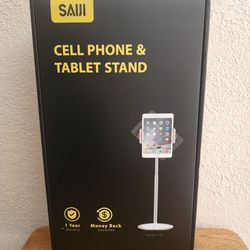 Cell phone and tablet stand