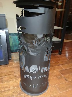Garden metal solar light
