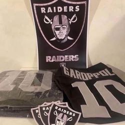 Las Vegas Raiders Black Jersey Gardppolo #10