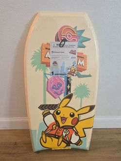 Pokemon Center 2025 World Championships Anaheim Pikachu Bodyboard Boogie Board