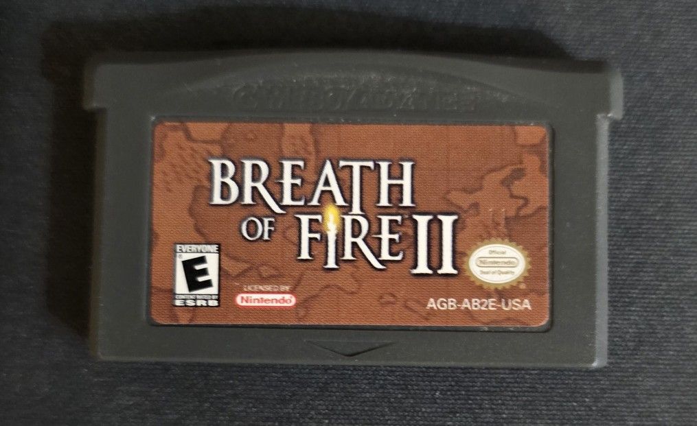 Breath Of Fire II for Gamboy Advance