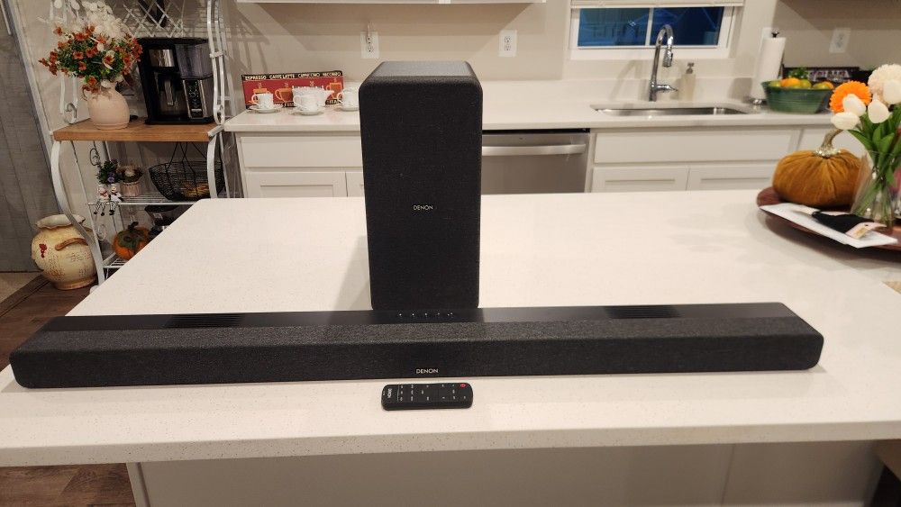 Denon DHT-S517 3.1.2 Dolby Atmos Soundbar with Bluetooth and wireless subwoofer