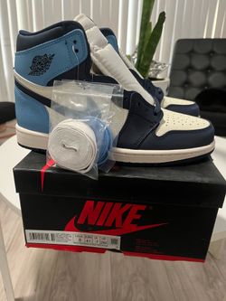 New retro 1 jordans obsidian  Size 8 Mens