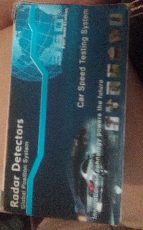 Brand New Never Used Radar Detector