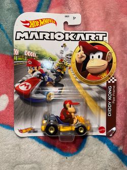 Hot Wheels Mario Kart Diddy Kong Pipe Frame