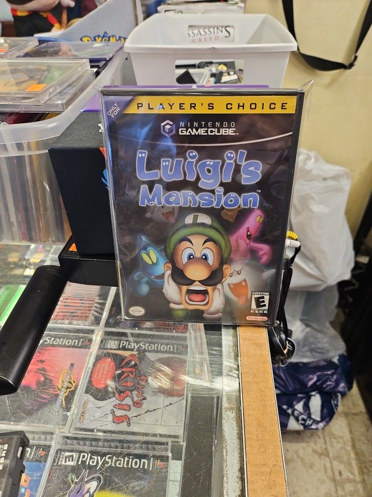 Luigis Mansion Gamecube Cib
