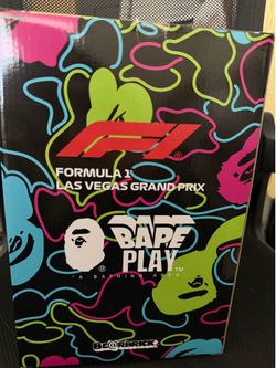 Bape brick bear Formula 1 Las Vegas Grand Prix
