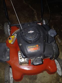 Briggs and Stratton gas mower